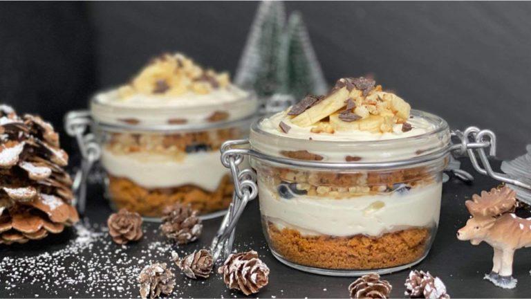 Weihnachtsdessert im Glas Fruchtig&amp; Nussig &amp; Cremig/ Nachtisch im Glas ...