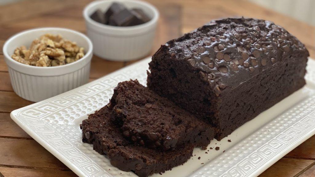 Schoko Bananen Nuss Kuchen Rezept saftig &amp; lecker - Bibichworld Rezepte ...