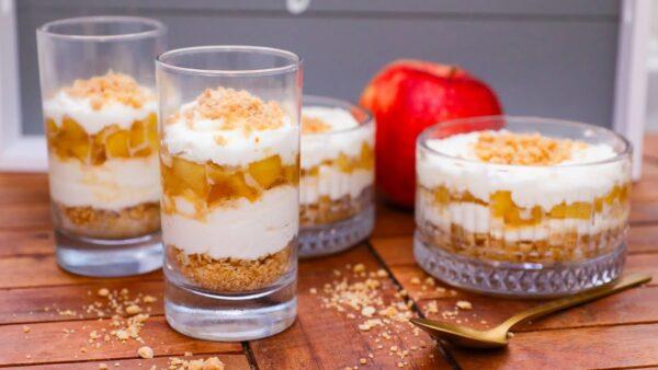 Weihnachtsdessert im Glas Fruchtig&amp; Nussig &amp; Cremig/ Nachtisch im Glas ...